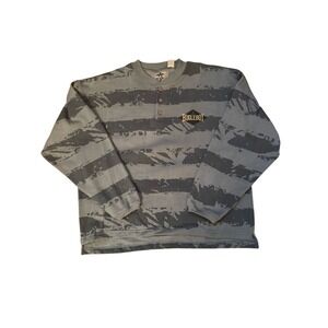 Vintage Y2K 90s Bugle Boy Sweatshirt Fleece Sz L Streetwear Skater Casual Preppy